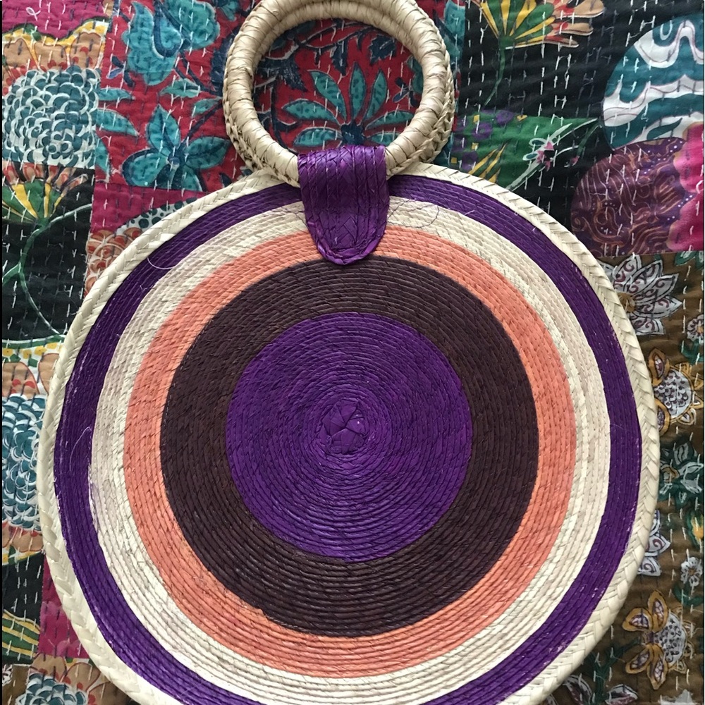Straw Beach Bag